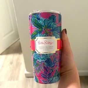 Brand new Lilly Pulitzer stainless steel thermal mug